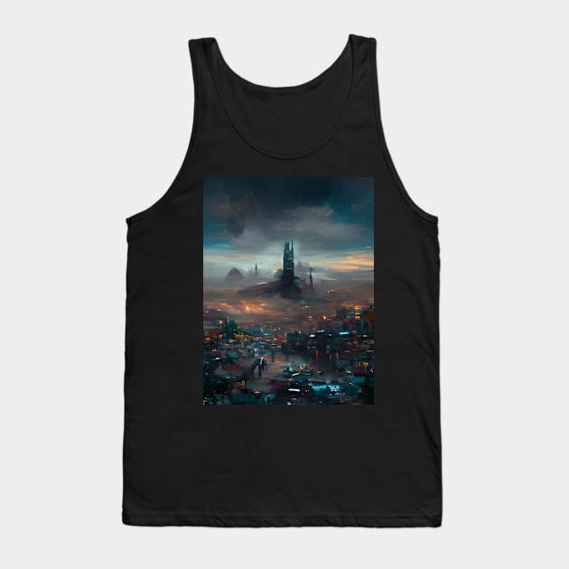 The High Tower Tank Top by Fanbros_art